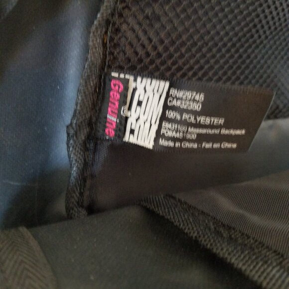 Volcom Backpack Multicolor Black Signature Pockets Adjustable Strap - Picture 8 of 15